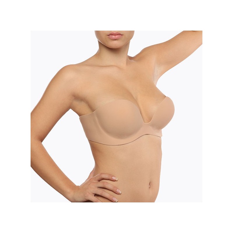 Bye-Bra - Gala Sujetador Copa D Beige de Bye Bra - Bras | Piumer
