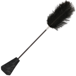 Darkness - Fusta Con Pluma Love Negro 56 Cm de Darkness Sensations | Piumer