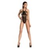 Me-Seduce - Samantha Teddy Negro de Me-Seduce Teddies - Talla L/XL | Piumer