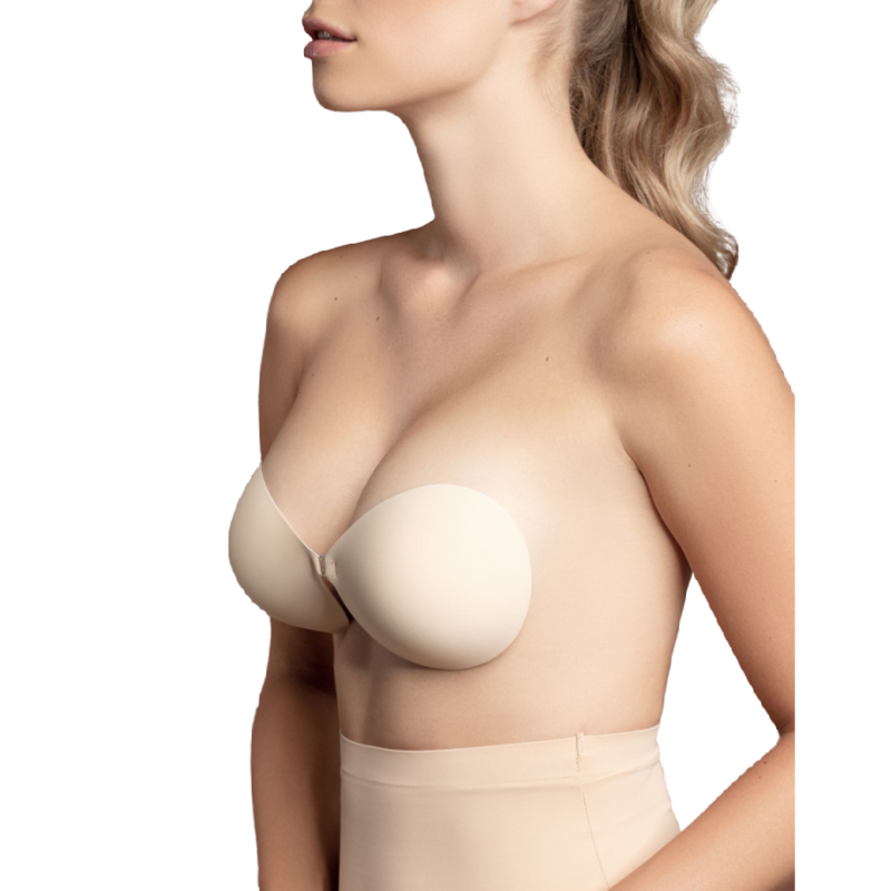 Bye-Bra - Sujetador Invisible Beige Copa C de Bye Bra - Bras | Piumer