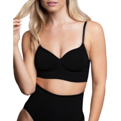 Bye-Bra - Medium Control Sujetador Sin Costuras Negro Talla de Bye Bra - Bras - Talla S | Piumer