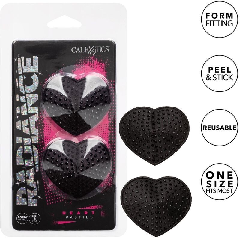 Radiance Pezoneras Joya Forma De Corazón de Calexotics | Piumer