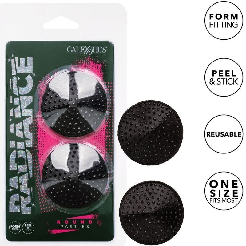 Radiance Pezoneras Joya Forma Redonda de Calexotics | Piumer