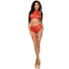 Me-Seduce - Mona Set Rojo Xxl de Me-Seduce Set - Talla XXXL | Piumer