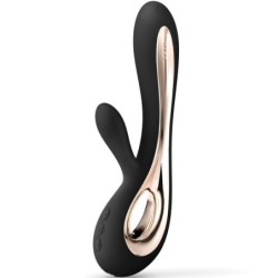 Soraya 2 Negro Vibrador Rabbit de Lelo | Piumer Erotic