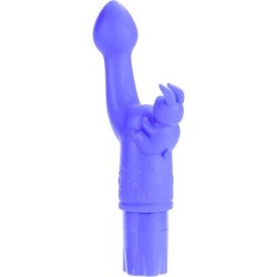 Silicone Conejito Vibrador Kiss Lila de Calexotics | Piumer Erotic