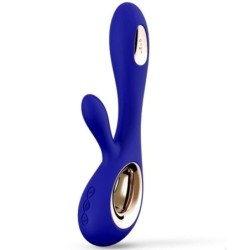 Soraya Wave Vibrador Rabbit Midnight Azul de Lelo | Piumer Erotic