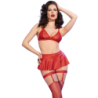 Chilirose - Cr 4716 Conjunto 3 Piezas Rojo de Chilirose Sets - Talla L | Piumer