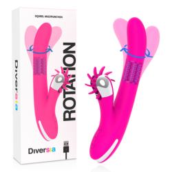 Bunny Rotation 24 Cm de Diversia | Piumer Erotic