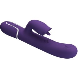 Pretty Love - Vibrador Rabbit Con Licking Morado | Piumer Erotic