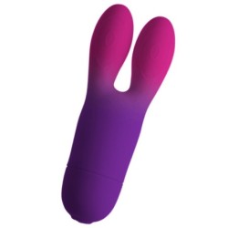 Rocks- Off - Glo-Girl Bunny Vibrador Flexible Morado | Piumer Erotic