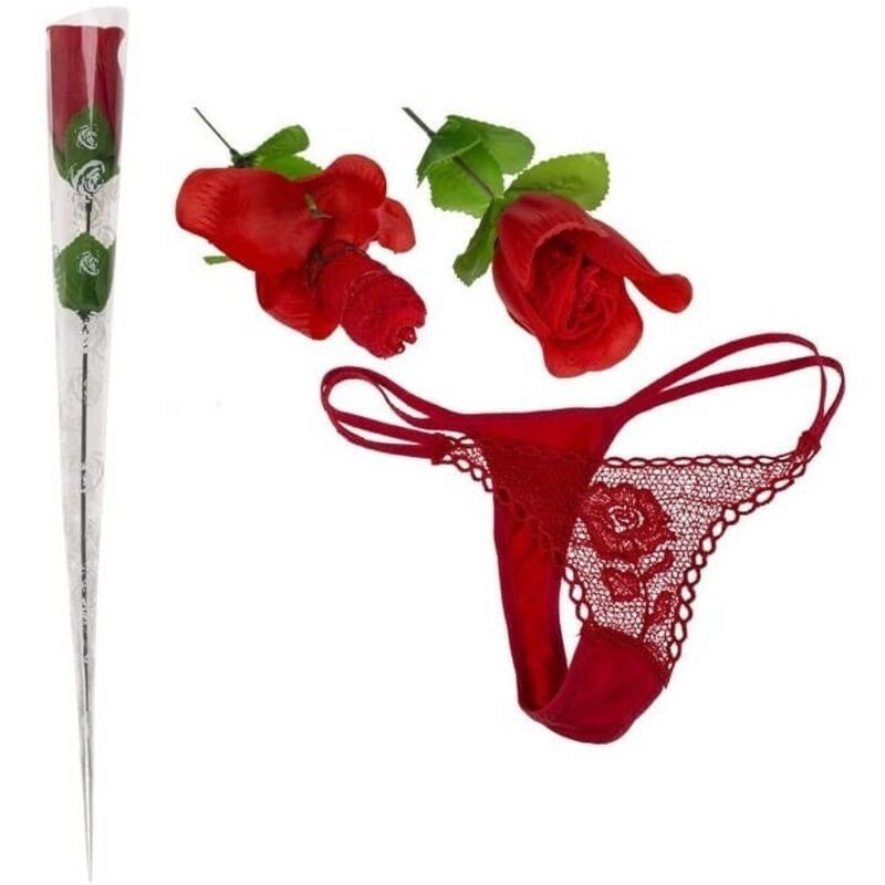 Rosa Convertible En Tanga de Diablo Picante | Piumer