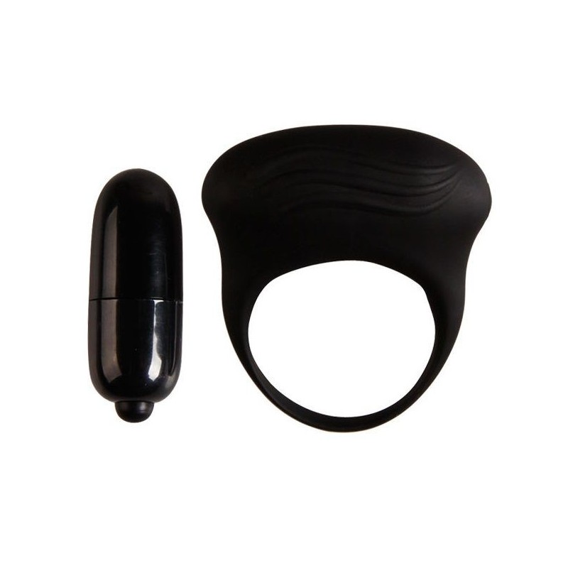 Pretty Love - Bertram Anillo Vibrador Negro | Piumer Erotic