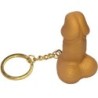 Llavero Forma Pene Dorado de Diablo Picante | Piumer