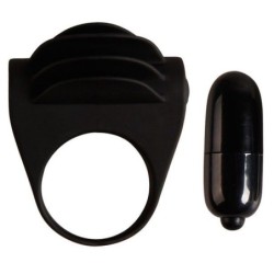 Pretty Love - Chester Anillo Vibrador Negro | Piumer Erotic