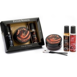 Kit Cofre Chocolate Afrodisiaco de Extase Sensual | Piumer