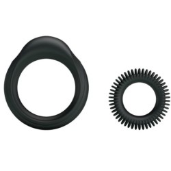 Baile - Kit 2 Anillos Silicona Ring Manhood | Piumer Erotic