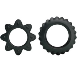 Baile - Kit 2 Anillos Silicona Ring Flowering | Piumer Erotic