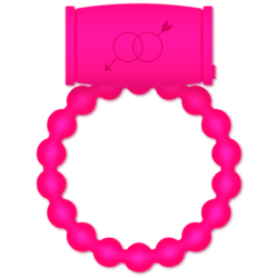 25 Anillo Vibrador Rosa de Casual Love | Piumer Erotic