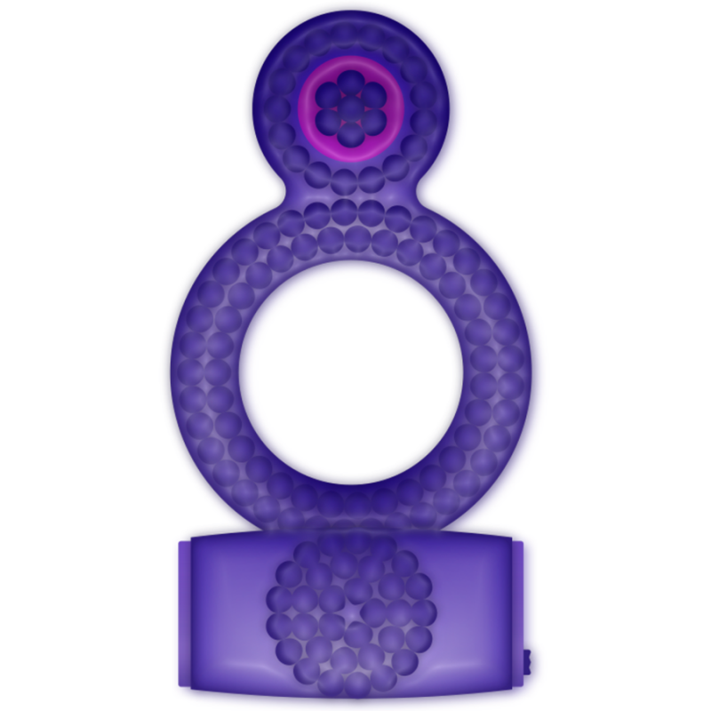Ring Double Pleasure Anillo Lila de Casual Love | Piumer Erotic