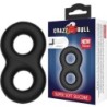 Anillo Doble Silicona Infinity de Crazy Bull | Piumer Erotic
