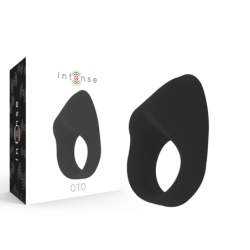 Intense - Oto Anillo Vibrador Recargable Negro | Piumer Erotic
