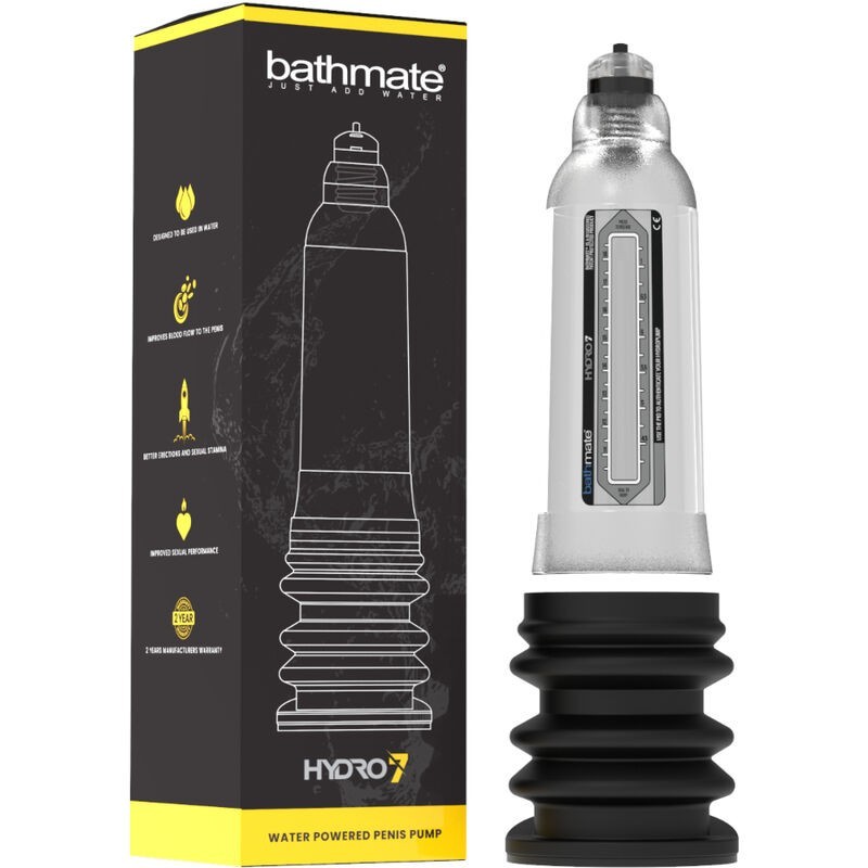 Hydro 7 Hercules Transparente de Bathmate | Piumer Erotic