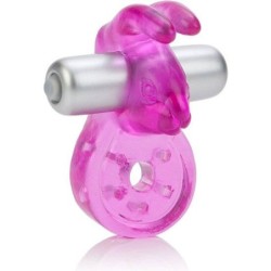 Micro Vibe Arouser Bunny Anillo Vibrador Rosa de Calexotics | Piumer Erotic