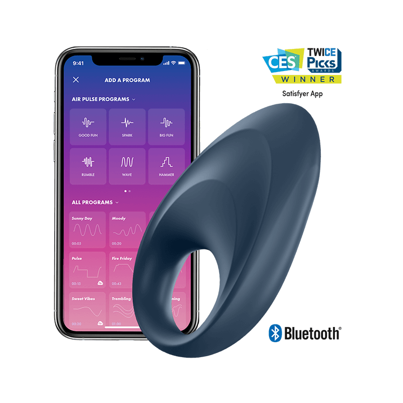 Satisfyer - Mighty One Anillo Vibrador App | Piumer Erotic