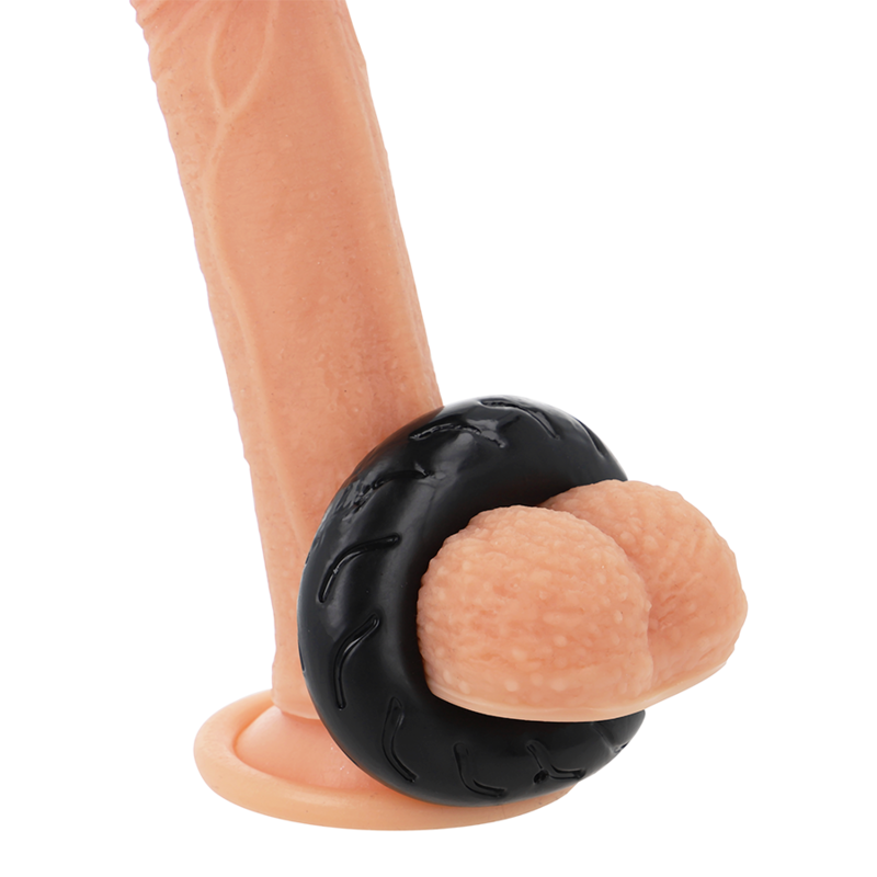 Super Flexible Y Resistente Anillo Pene  5Cm Pr08 Negro de Powering | Piumer Erotic