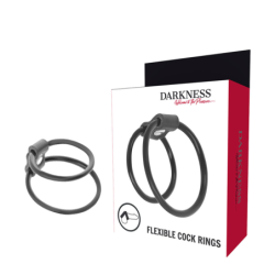 Darkness - Anillos Pene Duo Potenciadores. | Piumer Erotic