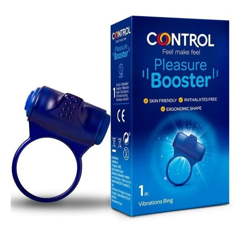 Control - Anillo Vibrador Pleasure Booster | Piumer Erotic