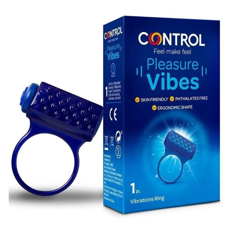 Control - Pleasure Vibes Anillo Vibrador | Piumer Erotic