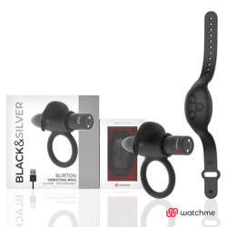 Burton Control Remoto Cockring Watchme de Black&Silver | Piumer Erotic