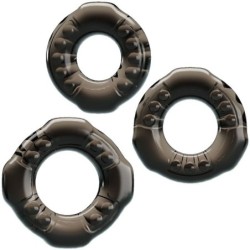Cock Rings Yvonne Set 3 Anillos Pene de Baile | Piumer Erotic