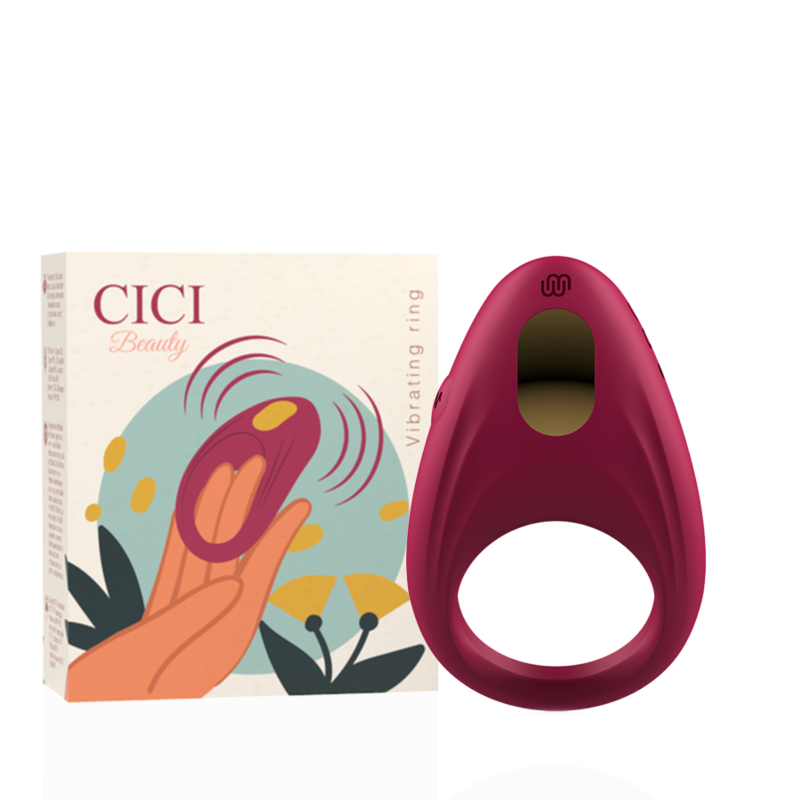 Premium Silicone Vibrating Ring de Cici Beauty | Piumer Erotic