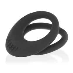 Doble Anillo Silicona 3.5 Cm /4.5 Cm de Ohmama Fetish | Piumer Erotic