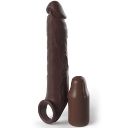 Fantasy X- Tensions - Pipedreams Extension W Strap 17,78 Cm Brown | Piumer Erotic