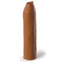 Fantasy X- Tensions - Pipedreams Extension Sleeve Uncut 17,78 Cm Caramel | Piumer Erotic