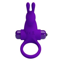 Pretty Love - Anillo Vibrador I Conejo Para Pene Morado | Piumer Erotic