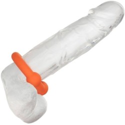 Alpha Anillo Doble Bola Naranja de Calexotics | Piumer Erotic