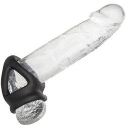 Alpha Anillo De Jaula Doble Negro de Calexotics | Piumer Erotic