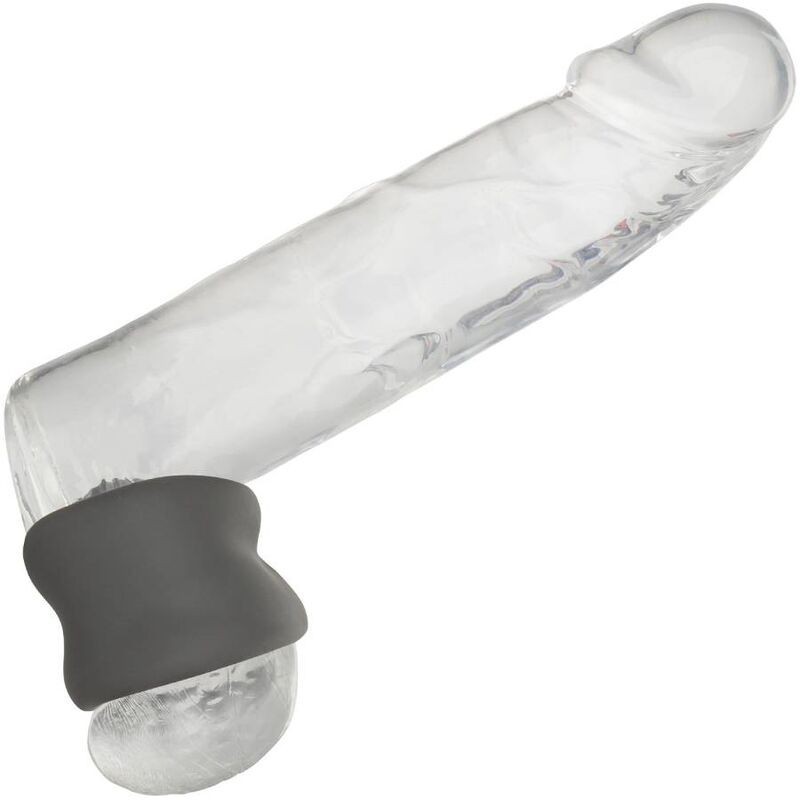 Alpha Anillo Extensión Escroto Doble Negro de Calexotics | Piumer Erotic