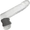 Alpha Anillo Extensión Escroto Doble Negro de Calexotics | Piumer Erotic