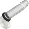 Alpha Anillo Prolong Medio Negro de Calexotics | Piumer Erotic