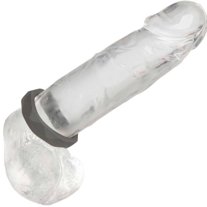 Alpha Anillo Prolong Prismtico Gris de Calexotics | Piumer Erotic