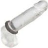 Alpha Anillo Prolong Prismtico Gris de Calexotics | Piumer Erotic