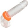 Alpha Anillo Prolong Sexgono Naranja de Calexotics | Piumer Erotic