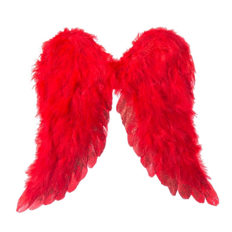 Alas de arcángel rojo