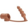 Pretty Love - Funda Para Pene Con Plug Anal Natural | Piumer Erotic